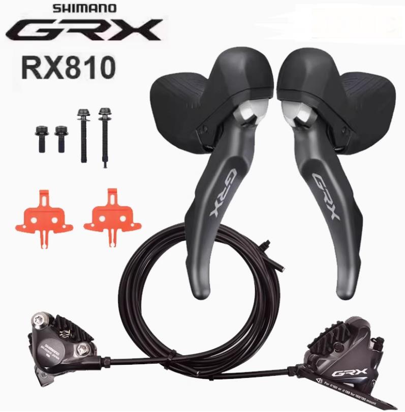 SHIMANO GRAVEL GRX RX810 Hydraulic Disc shift Brake lever 1/2*11S Flat Mount