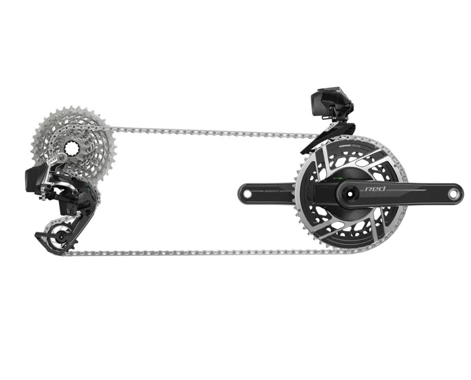 SRAM RED AXS E1 groupset 2*12s road bike hydraulic disc brake