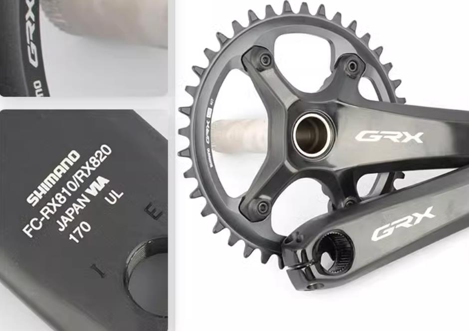 SHIMANO GRX RX820 Groupset GRAVEL bike hydraulic brake, 1*12s