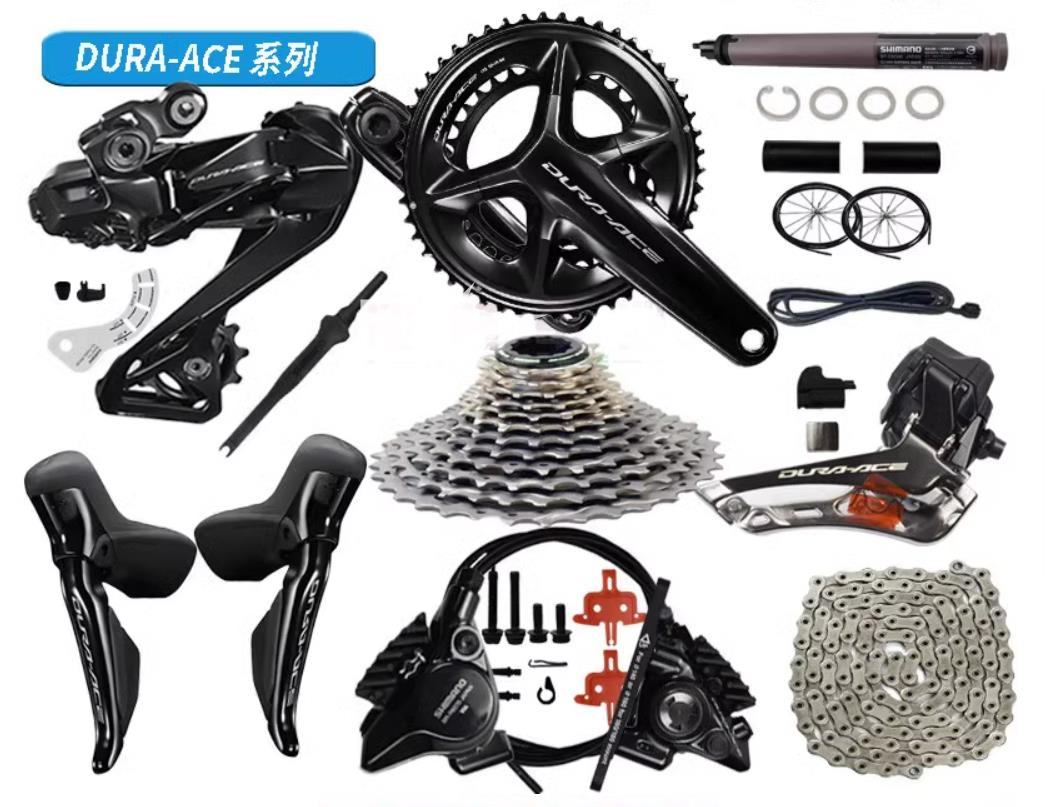 SHIMANO DI2 R9270 groupset 2*12s road bike groupsets hydraulic disc brake