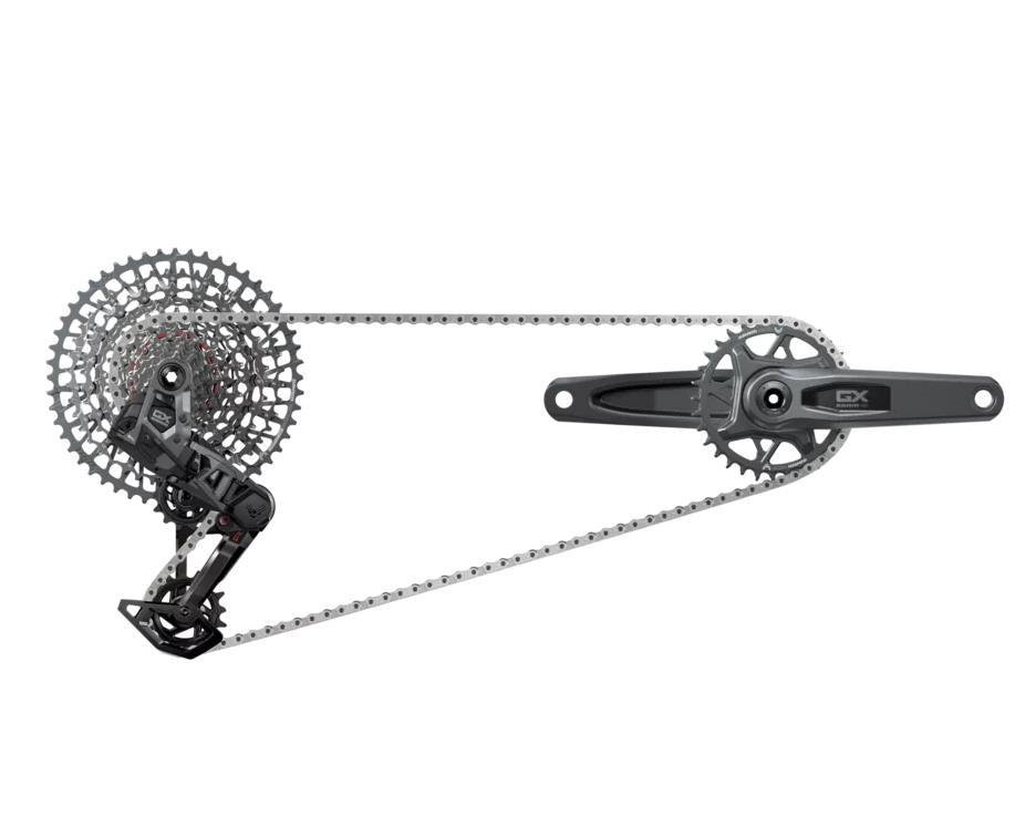 SRAM GX Eagle AXS Transmission Groupset 12S, 10-52T
