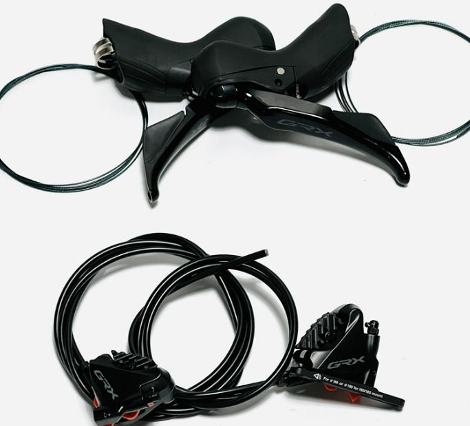 SHIMANO GRX RX400 Hydraulic Disc shift Brake lever 2*10S Flat Mount