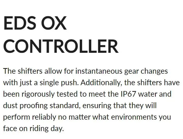 WHEELTOP EDS OX YQ groupset MTB Wireless Electronic Transmission, 7-14s Speed adjustment , shifter + Rear Derailleur