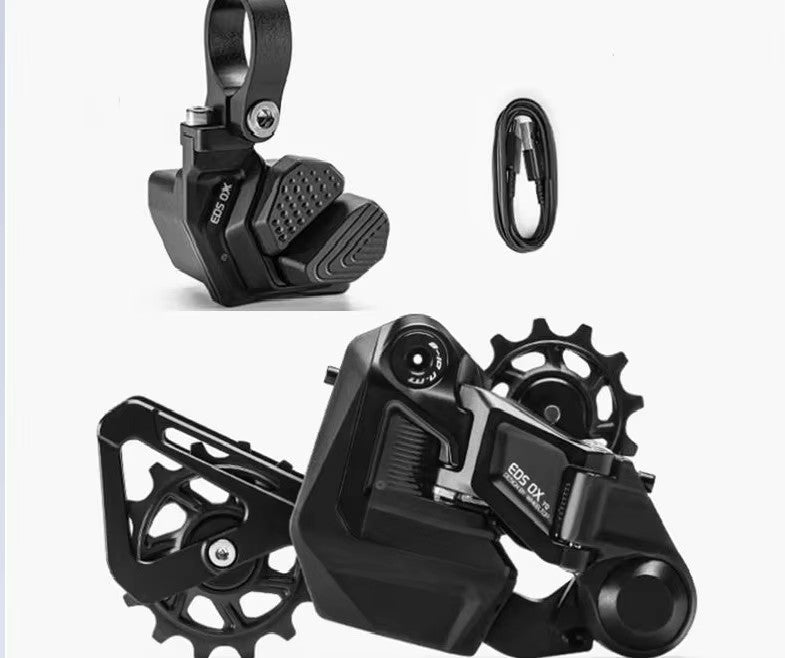 WHEELTOP EDS OX YQ groupset MTB Wireless Electronic Transmission, 7-14s Speed adjustment , shifter + Rear Derailleur