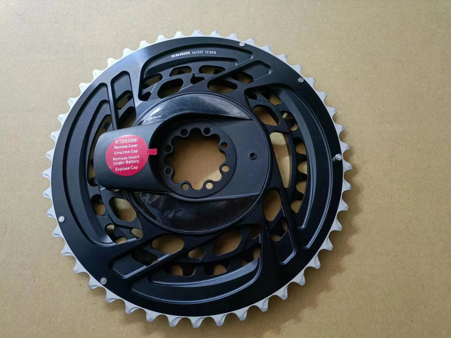 SRAM FORCE AXS ETAP crankset power meter chainring, 2*12S