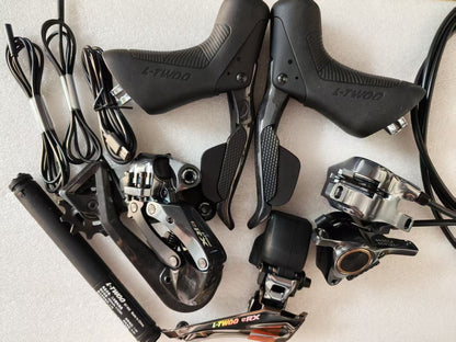Brand New LTWOO L-TWOO eRX Electronic Groupset carbon, Hydraulic Disc Brake , 2*10S, 2*11S, 2*12s