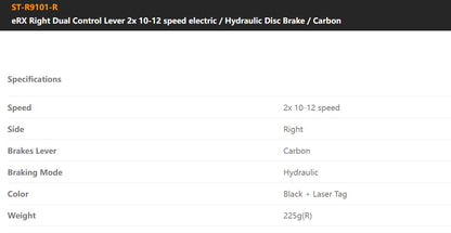 Brand New LTWOO L-TWOO eRX Electronic Groupset carbon, Hydraulic Disc Brake , 2*10S, 2*11S, 2*12s